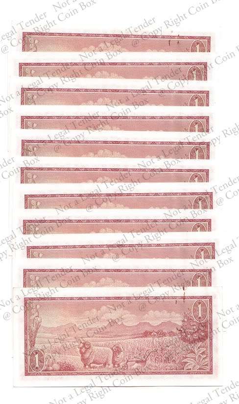 TW de Jongh ~ 3rd Issue 11 x Consecutive nr's A/E ~ B515 254490 - 00