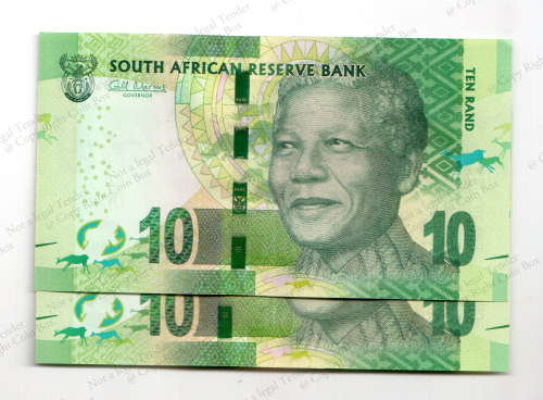 Gill Markus ~ 3rd Issue ~ CH6392054 -  55A ~  2 x UNC consecutive nr's