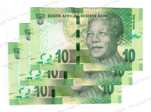 3x Gill Marcus 3rd Issue, UNC,  CP 3492030 - 032 A