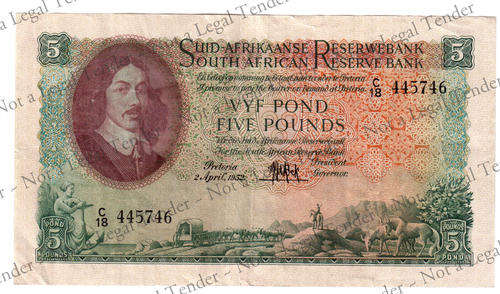 MH de Kock ~ 5 Ponds ~ 2nd Issue ~ VF