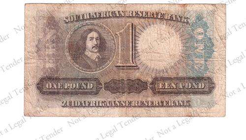 WH Clegg ~ 1927 One Pounds ~ 2nd Issue ~ F ~ VERY Rear find !