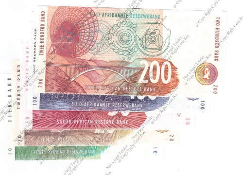 TT Mboweni, 1st Issue  AA 0000046 set