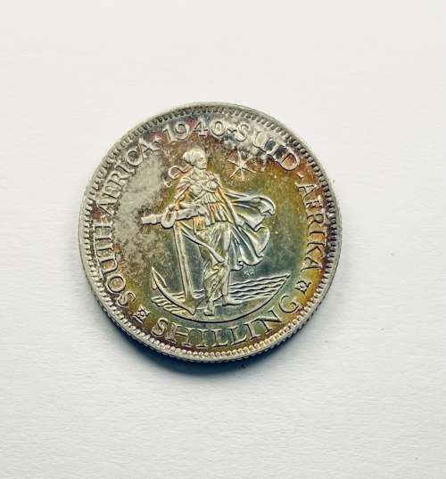 1940, Shilling `Rainbow Toned`