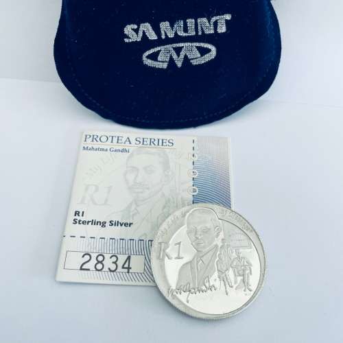 2008, Gandhi Silver Proof R1