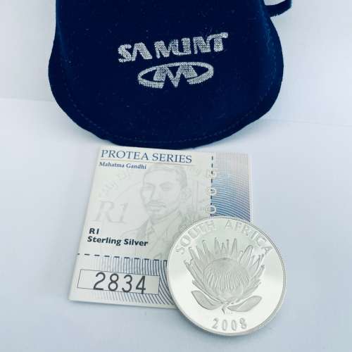 2008, Gandhi Silver Proof R1