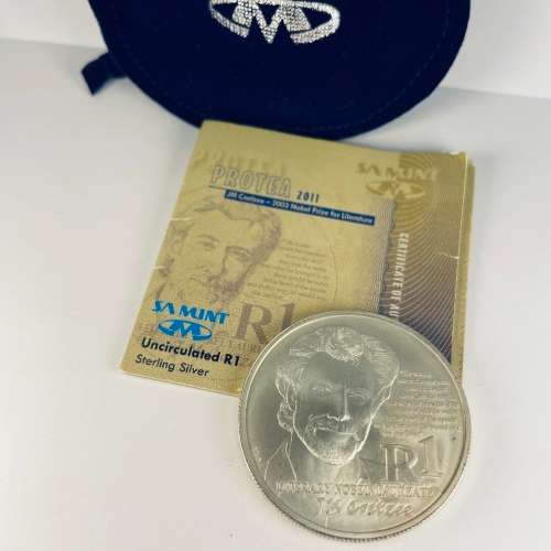 2011, JM Coetzee, UNC Silver R1