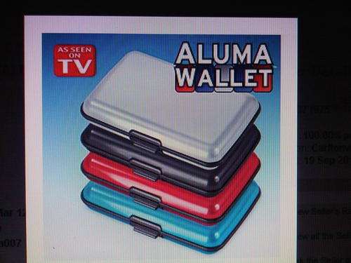 Aluma Wallet. As Seen on TV.