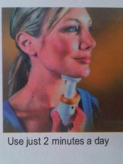 Tighten your skin and neck muscle with BangDi Slimmer.