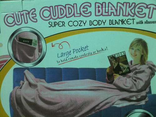Cozy  Body Blanket with Sleeves (Grab it at R55.00.)