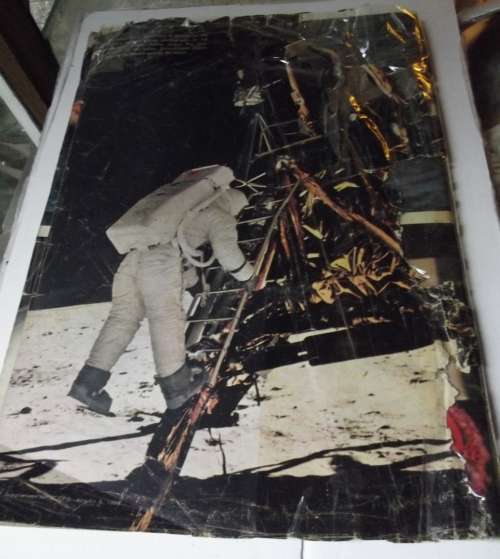 Scope 1969 Magazine - 8 August -  Original pics of Moon landing