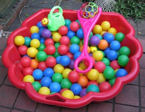 Pool Ball Game -large toy for the young + 2 extra items