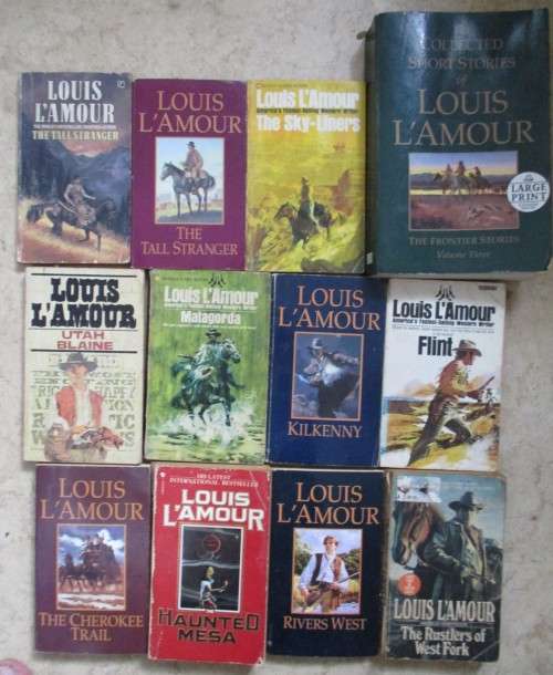 Louis  Lamour  x 12