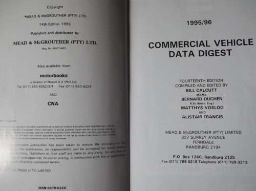 Commercial Vehicle Digest 1995/96