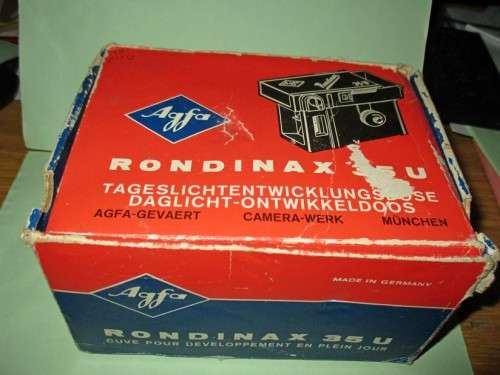 Rondinax 35 U by AGFA [ daylight developing tank for 35mm films ]