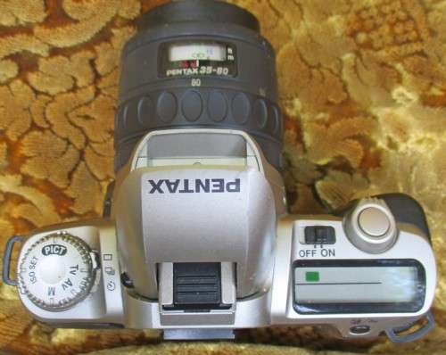 Pentax Camera with built in flash and 35-80mm lense