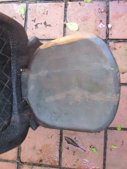 Old African Chair Carving size