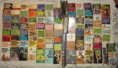 James Hadley Chase x 102 plus...