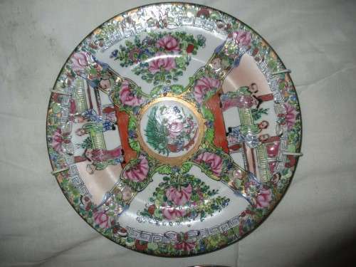Chinese Display Plates x 2