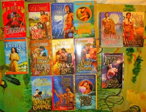 14 Red indian books plus 9,