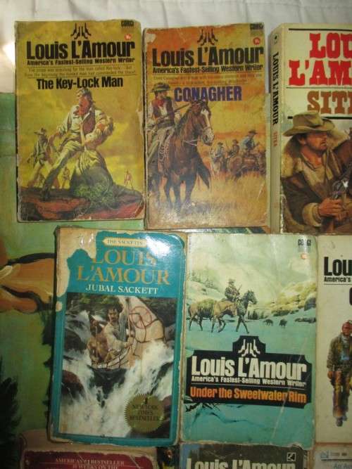 LOUIS L'AMOUR WESTERN BOOKS x 36