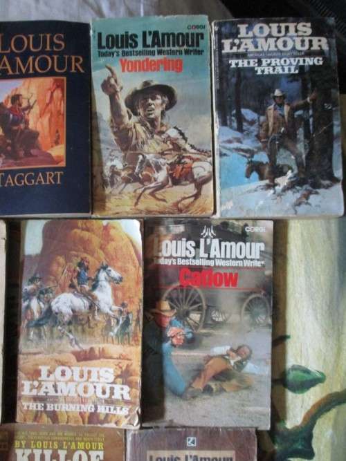 LOUIS L'AMOUR WESTERN BOOKS x 36