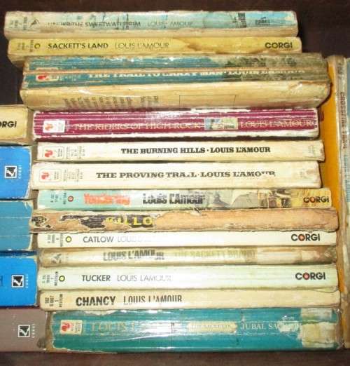 LOUIS L'AMOUR WESTERN BOOKS x 36