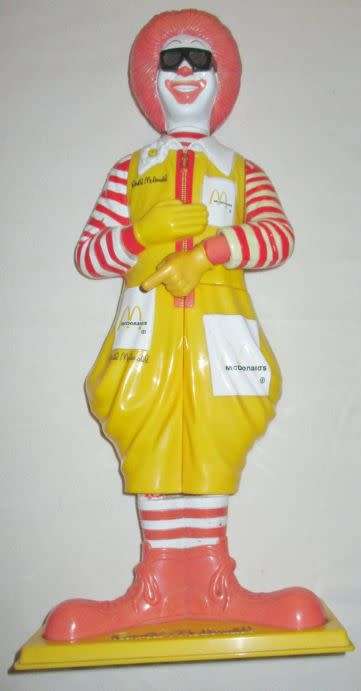 Ronald McDonald Clown and drummer Collectibles