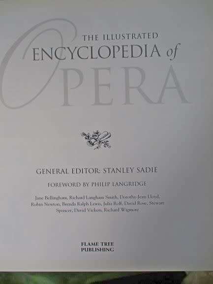 Illustrated Encyclopaedia of Opera