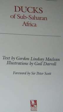 Ducks of Sub-Saharan Africa