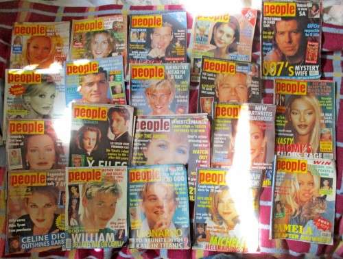 People Magazines 1990s  x 19