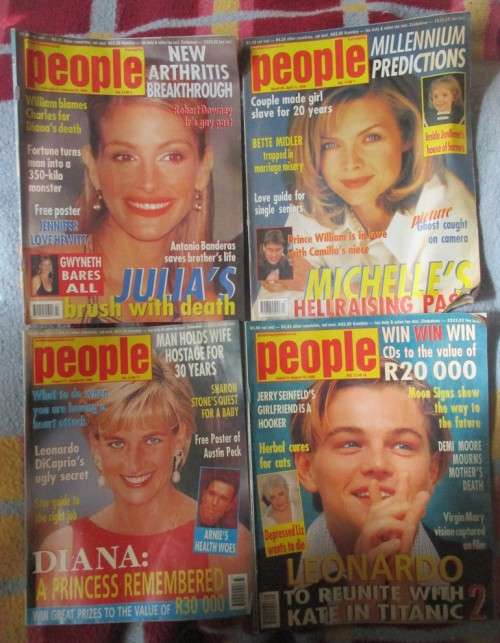 People Magazines 1990s  x 19
