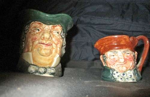 2 Royal Doulton Small  Character Jugs