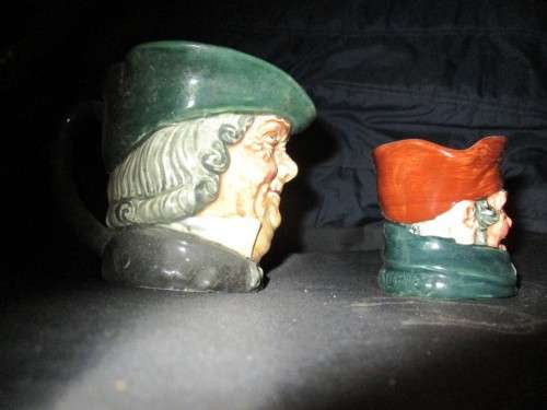 2 Royal Doulton Small  Character Jugs