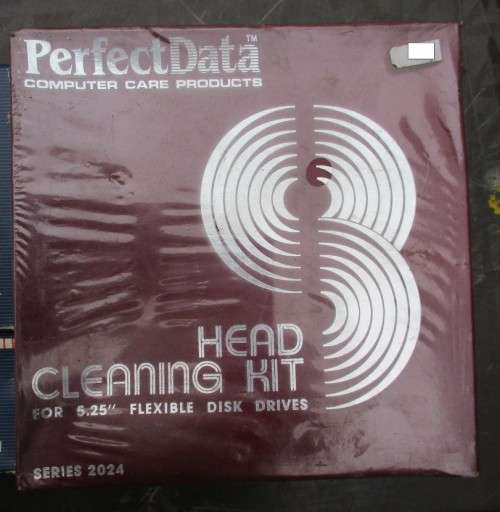 Head Cleaning Kit for Flexible Disk drive .   plus a few used  Flexible Disks