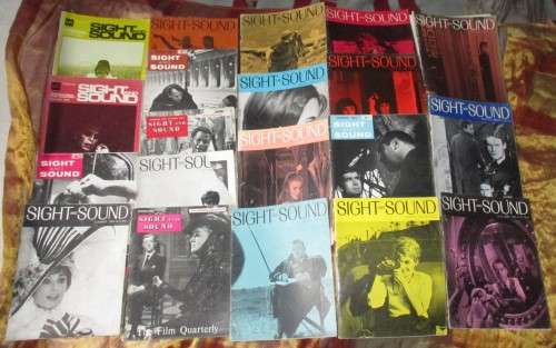 Sight  and Sound Magazines  x21   1962-1965