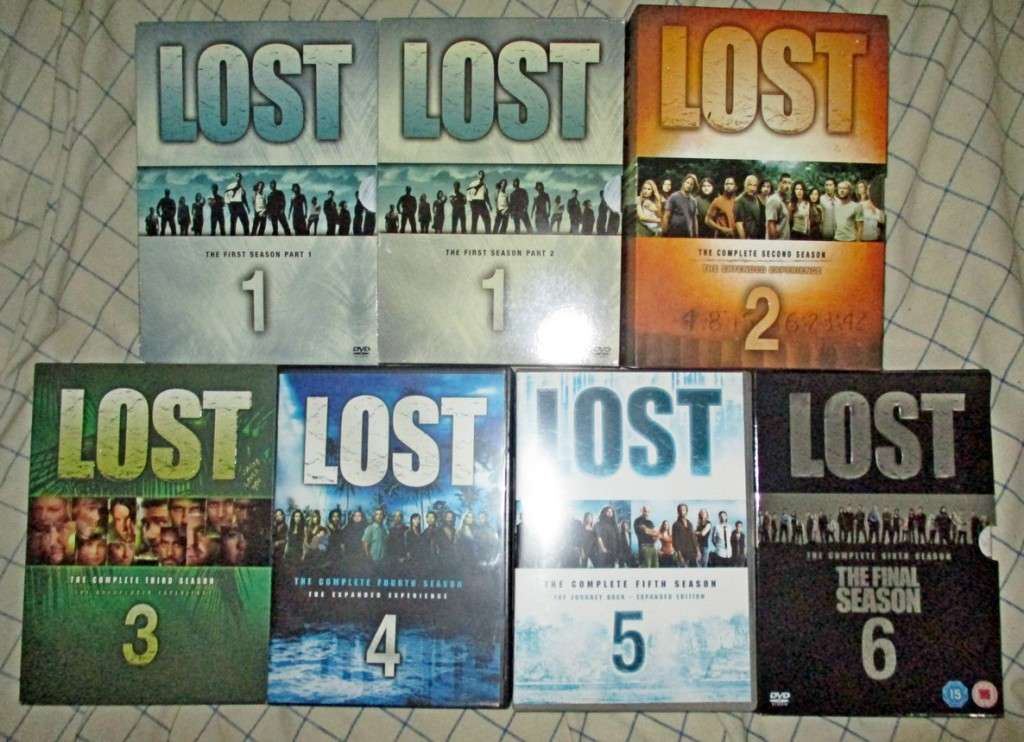 Lost DVD series 1-6