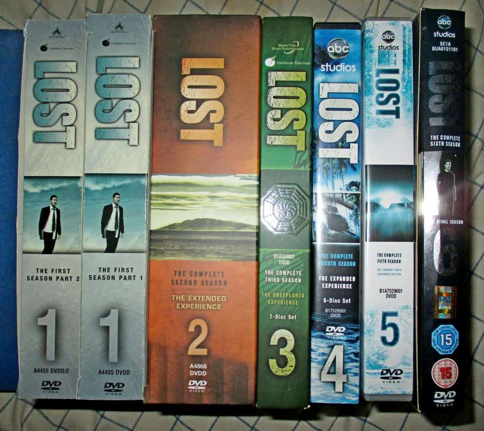 Lost DVD series 1-6