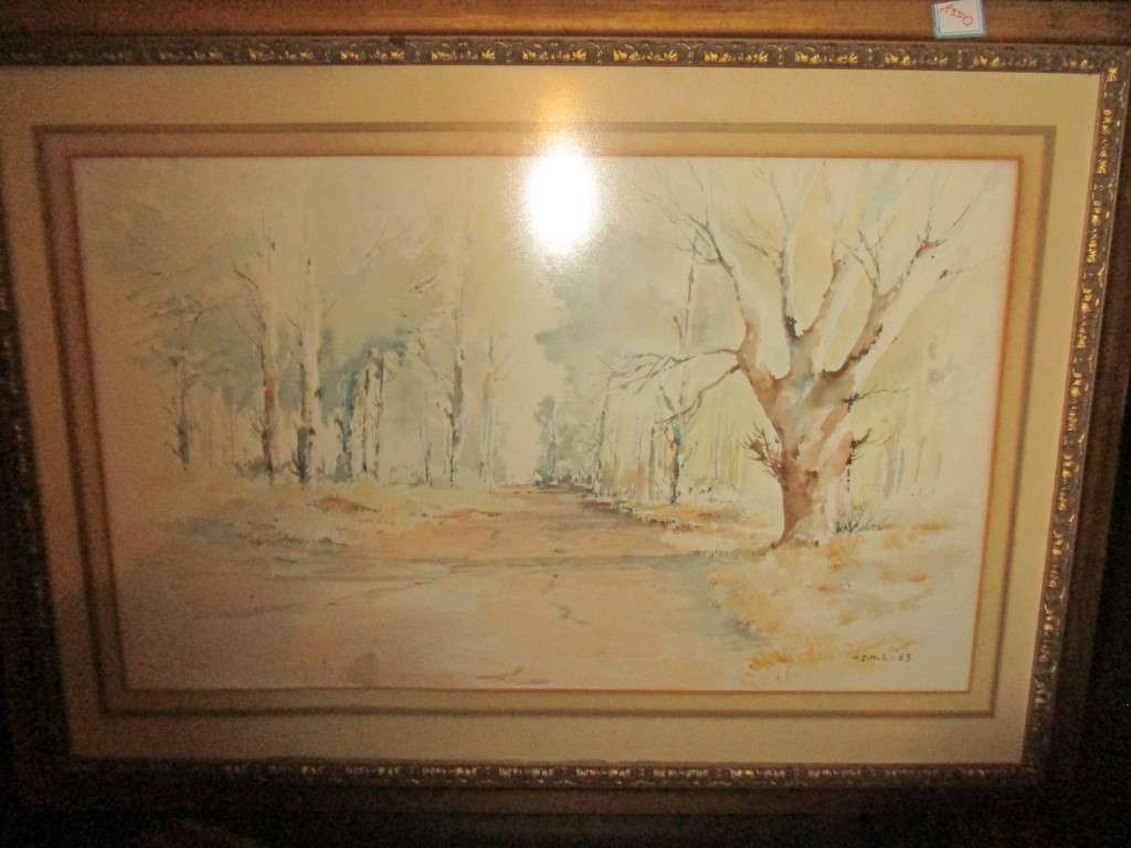 Landscape Watercolour   W J McGill