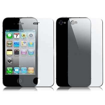 5 Apple iPhone 4/4S Dual (Front+Back) ScreenGuards + Free Insured Postage