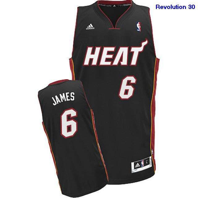 NBA LeBron James Miami Heat Revolution 30 Black