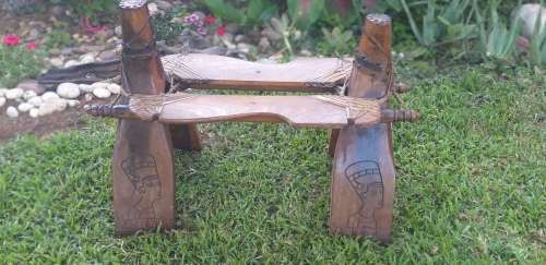 Egyptian Camel Saddle Chair