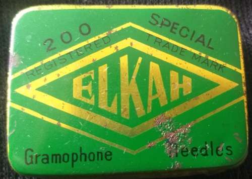 Gramophone Needles x 5 Tins with original needle`s