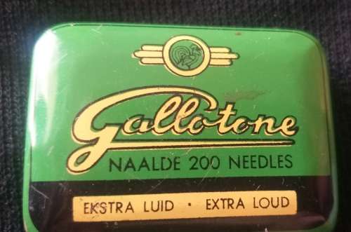 Gramophone Needles x 5 Tins with original needle`s