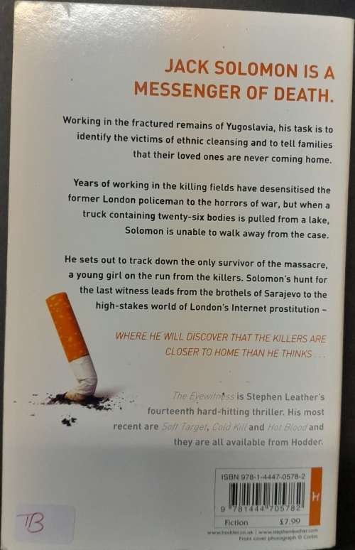 The Eyewitness by Stephen Leather