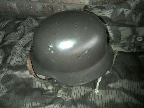 Authentic German helmet - post-war BGS
