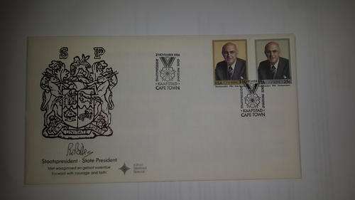 1984 FDC 4.9(a) State President P.W. Botha Signed