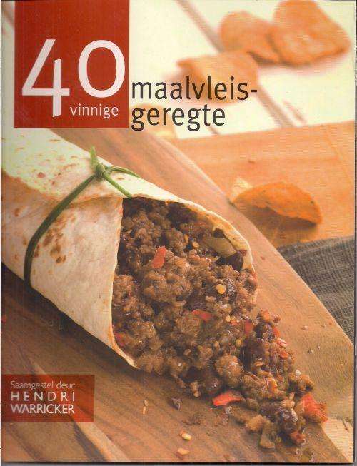 40 vinnige maalvleis geregte