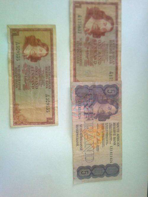 South African Bank Notes R1 Start!!