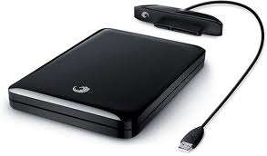 Seagate Freeagent GoFlex , black , 1TB External hard drive ( 2.5" , 8mb cache) -  R1029