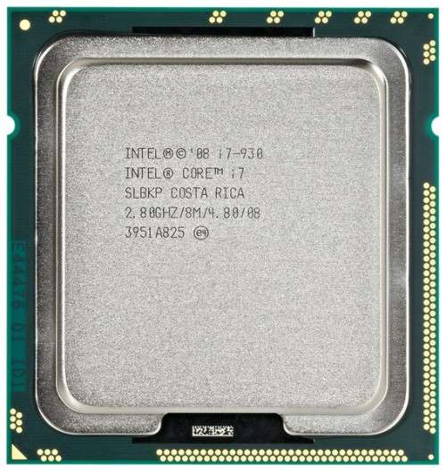 INTEL CORE I7 930 QUAD CORE 2.80GHZ DESKTOP PROCESSOR FOR SOCKET LGA 1366